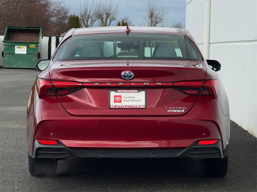 Certified 2019 Toyota Avalon Limited w/ Advanced Safety Package image 6