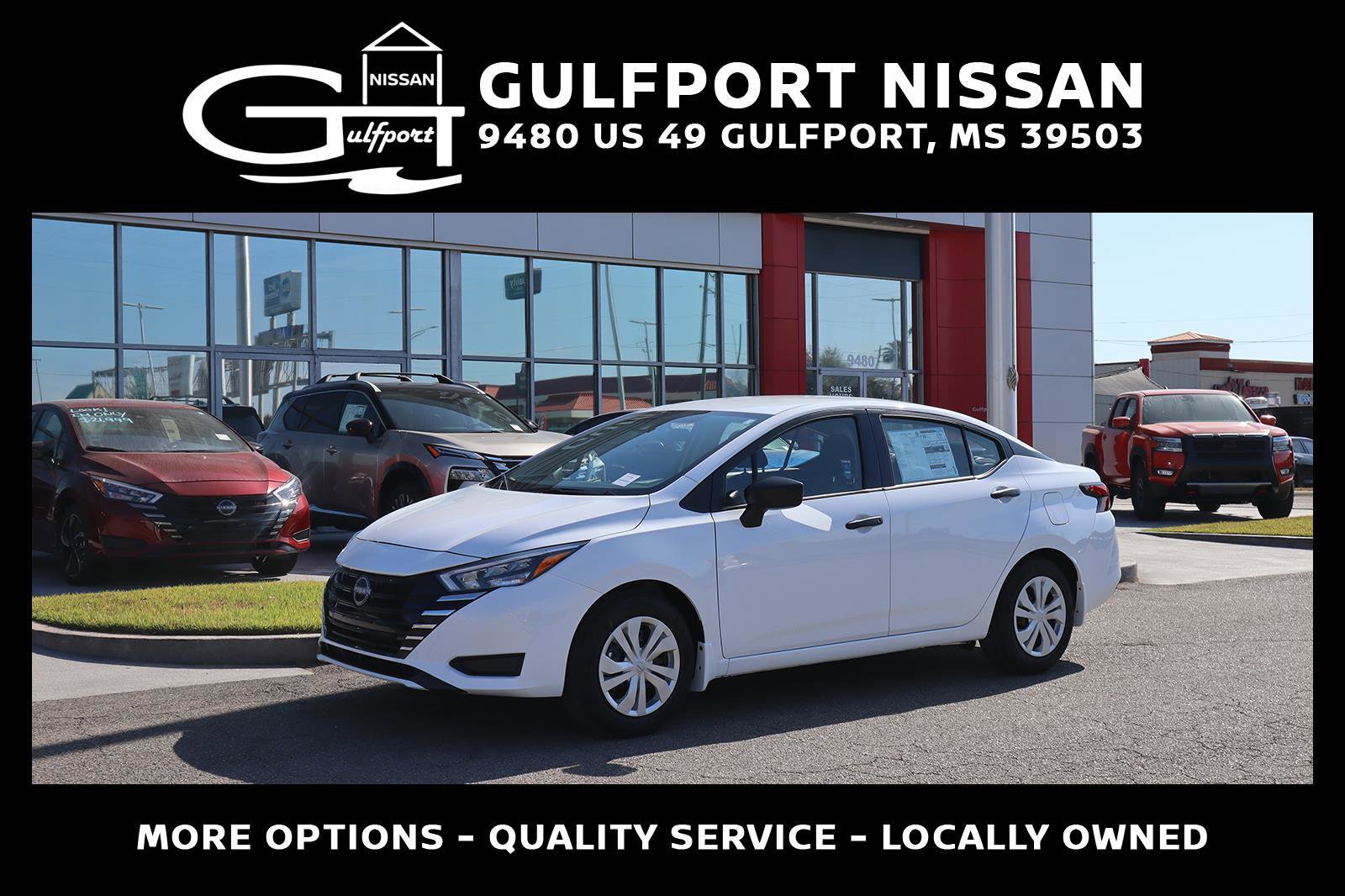 Used 2025 Nissan Versa S w/ Trunk Package image 1