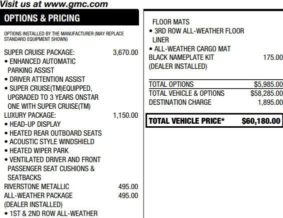 Used 2026 GMC Acadia AT4 w/ Super Cruise Package AWD/4WD image 2