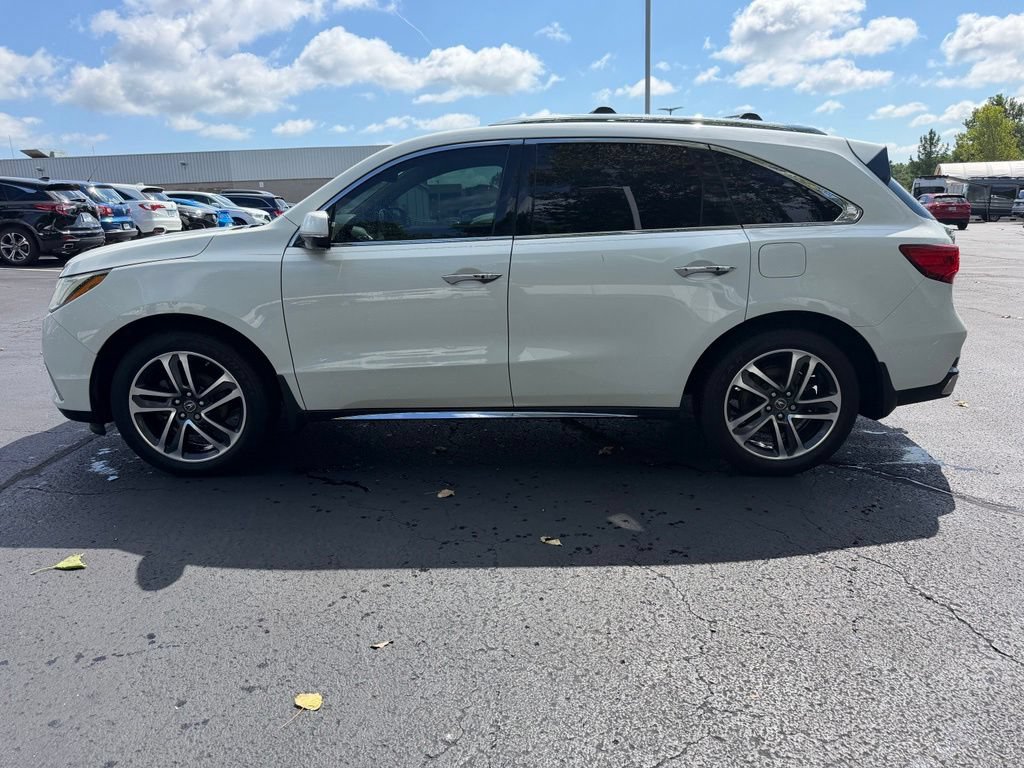 Used 2017 Acura MDX w/ Advance & Entertainment Pkg AWD/4WD image 10