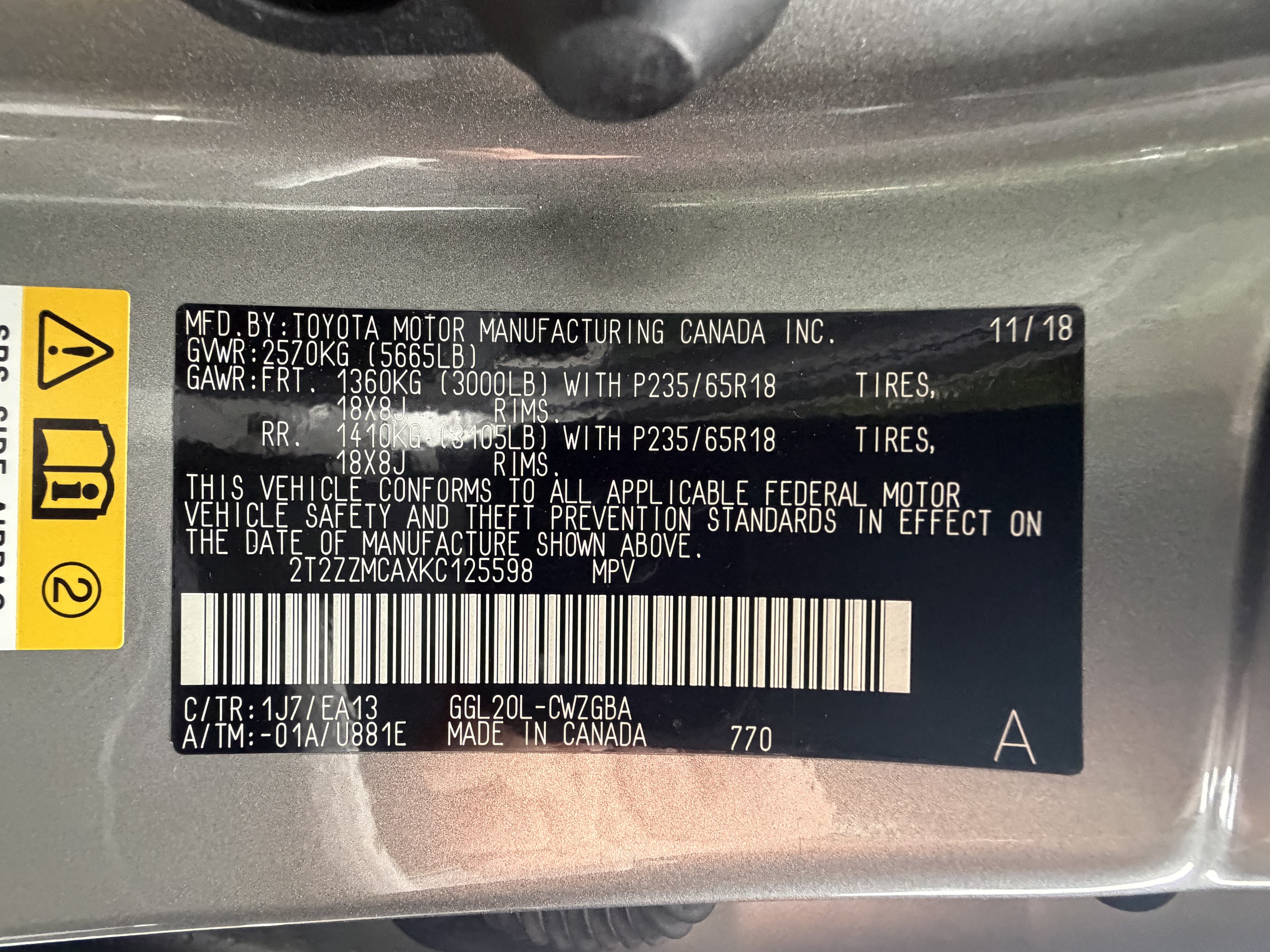 Used 2019 Lexus RX 350 FWD w/ Accessory Package image 49