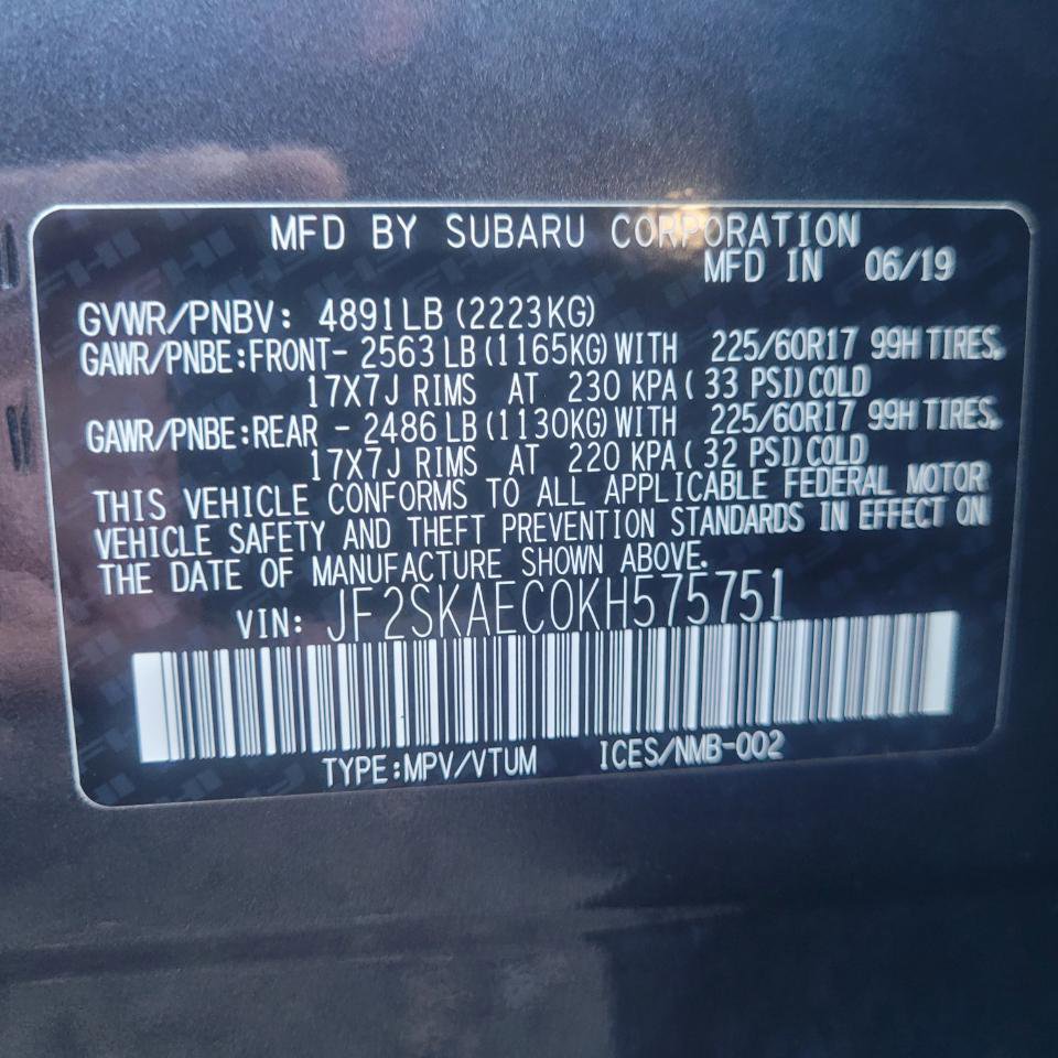 Used 2019 Subaru Forester Premium w/ All-Weather Package image 39
