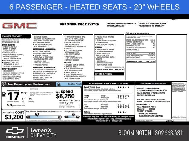 Used 2024 GMC Sierra 1500 Elevation AWD/4WD image 3