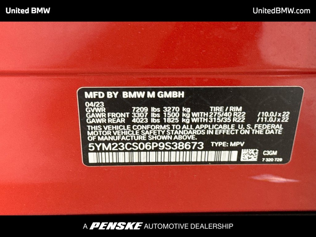 Used 2023 BMW XM AWD/4WD image 21