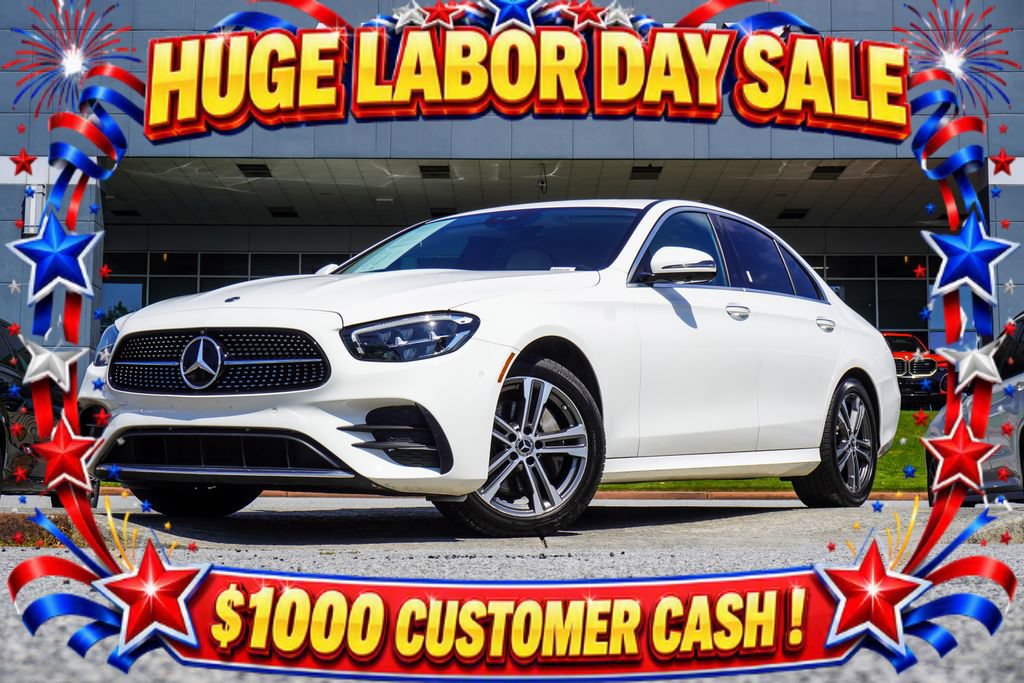 Used 2022 Mercedes-Benz E 350 4MATIC Sedan image 1