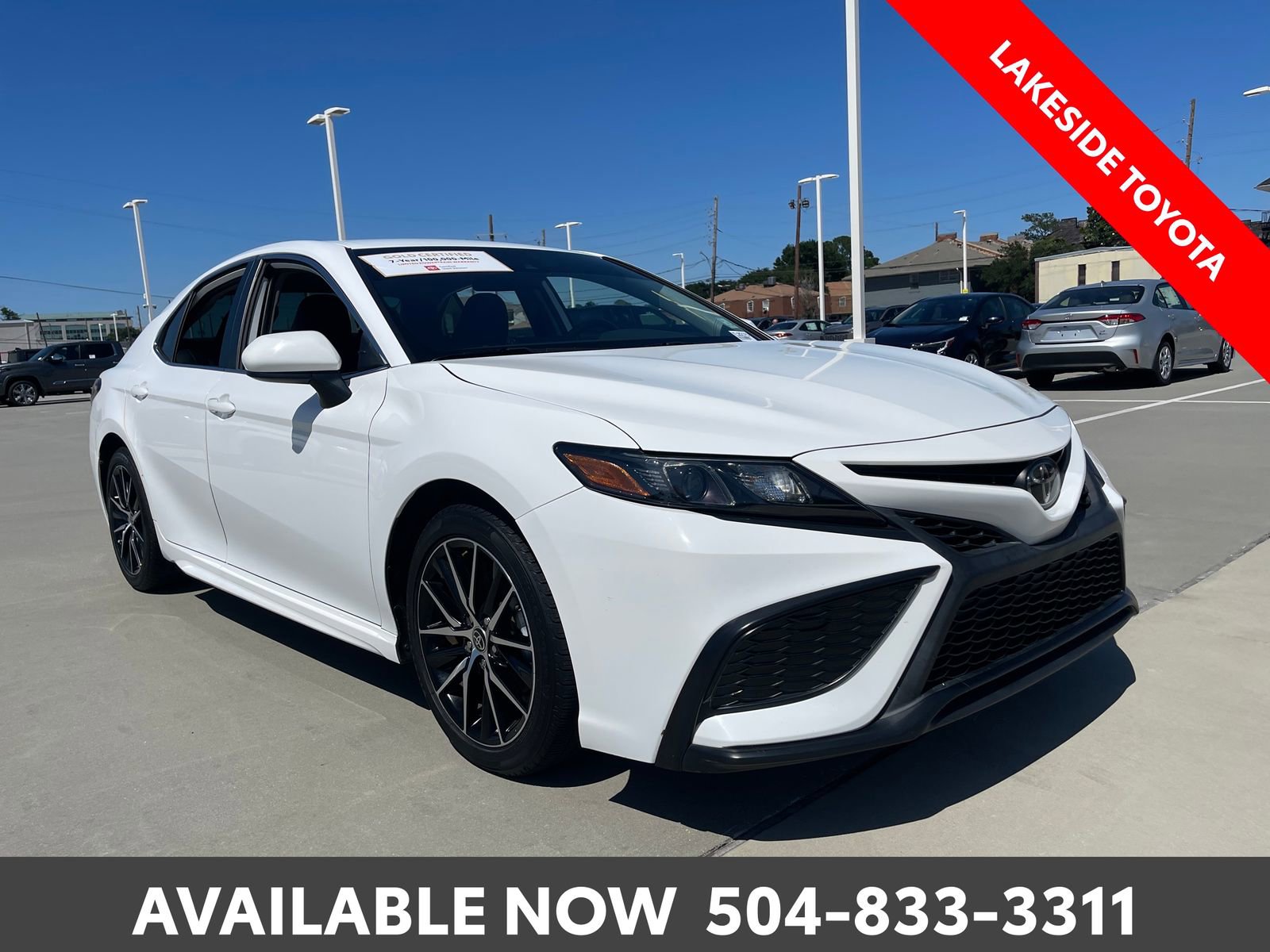 Certified 2021 Toyota Camry SE FWD image 8