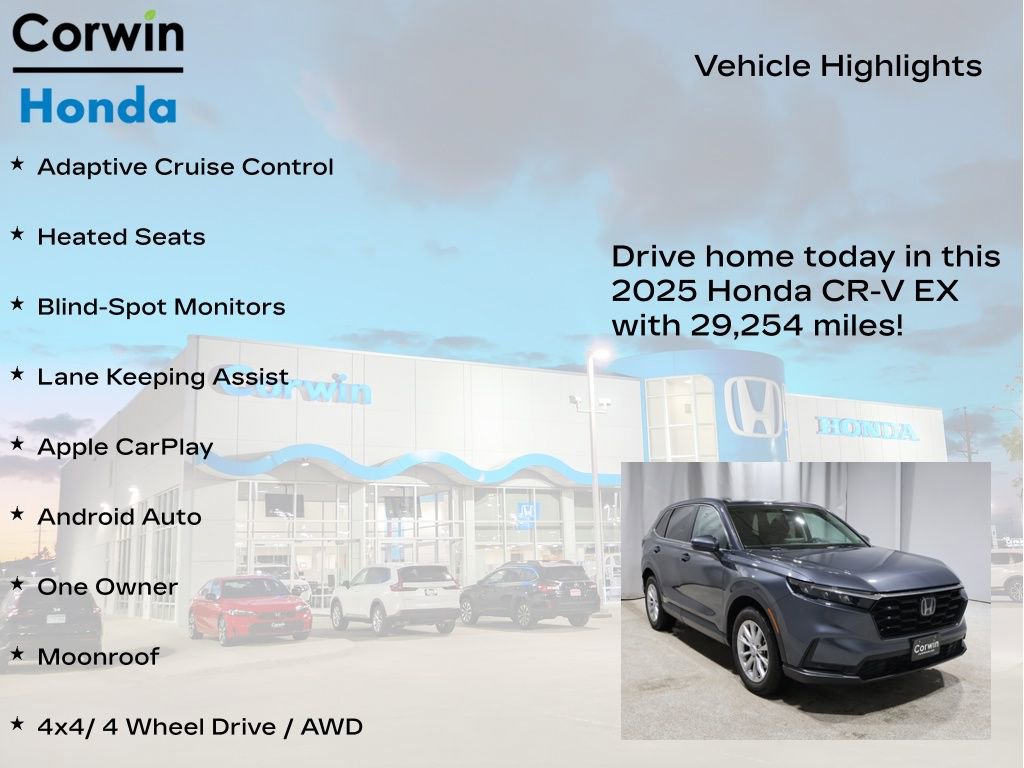 Used 2025 Honda CR-V EX image 6