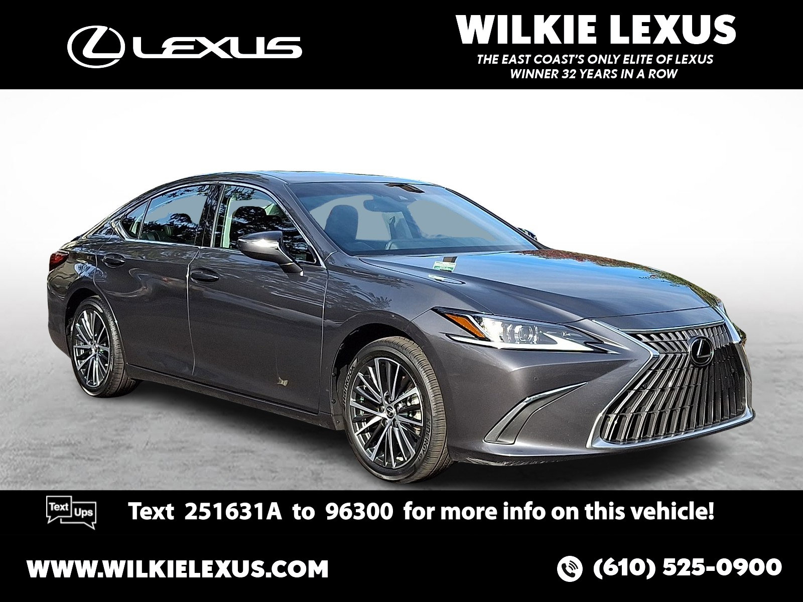 Certified 2023 Lexus ES 300h w/ Premium Package