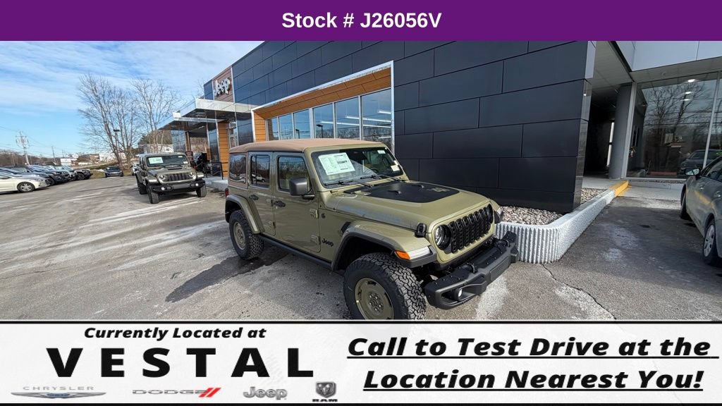 New 2026 Jeep Wrangler Unlimited Sport AWD/4WD image 2