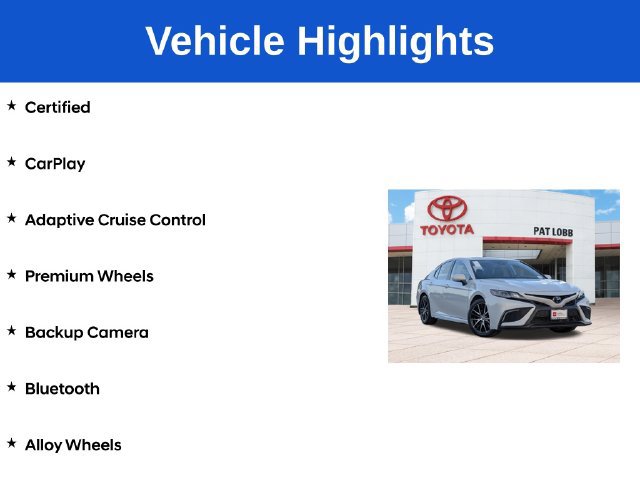 Certified 2024 Toyota Camry SE FWD image 5