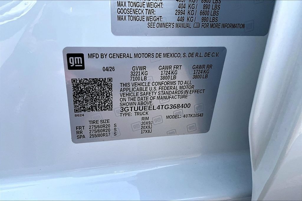 New 2026 GMC Sierra 1500 AT4 w/ AT4 Premium Package AWD/4WD image 14