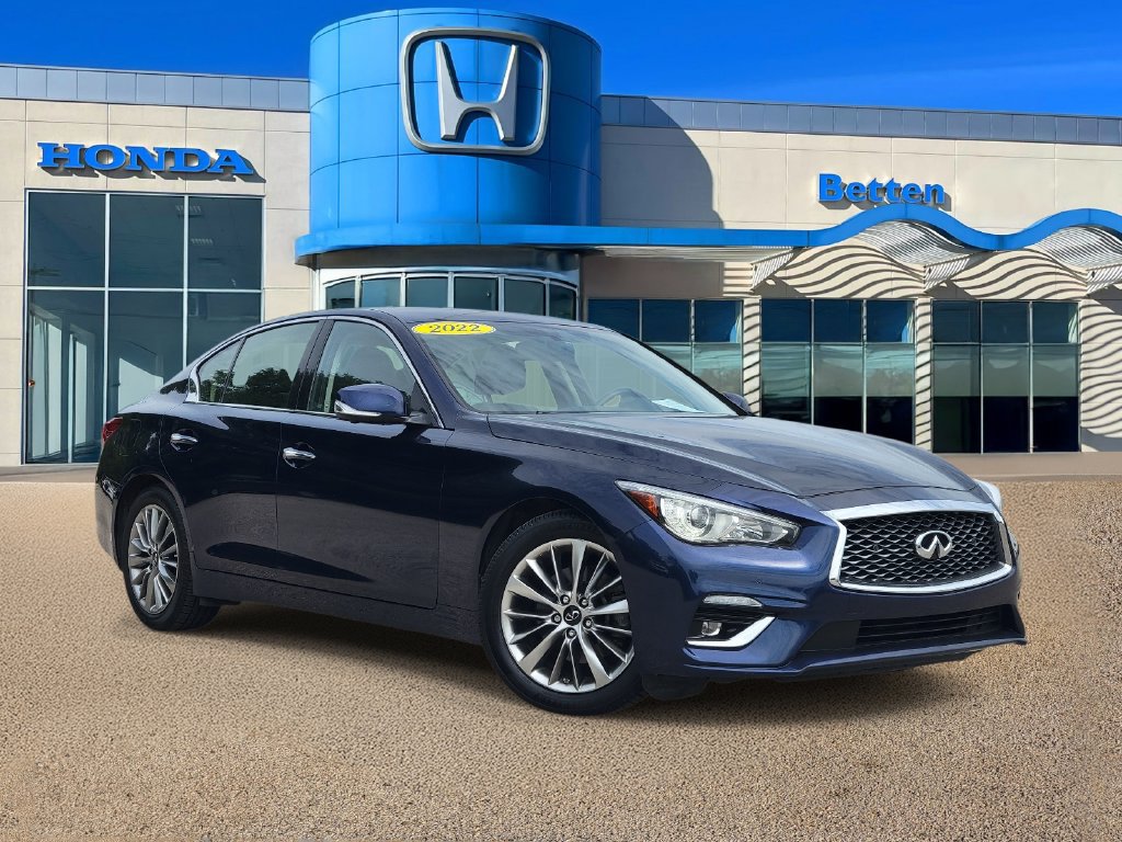 Used 2022 INFINITI Q50 Luxe