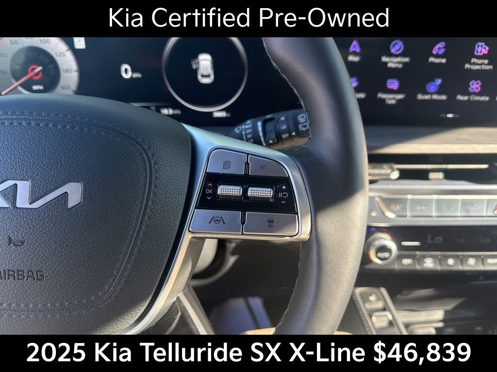 Certified 2025 Kia Telluride SX X-Line AWD/4WD image 38