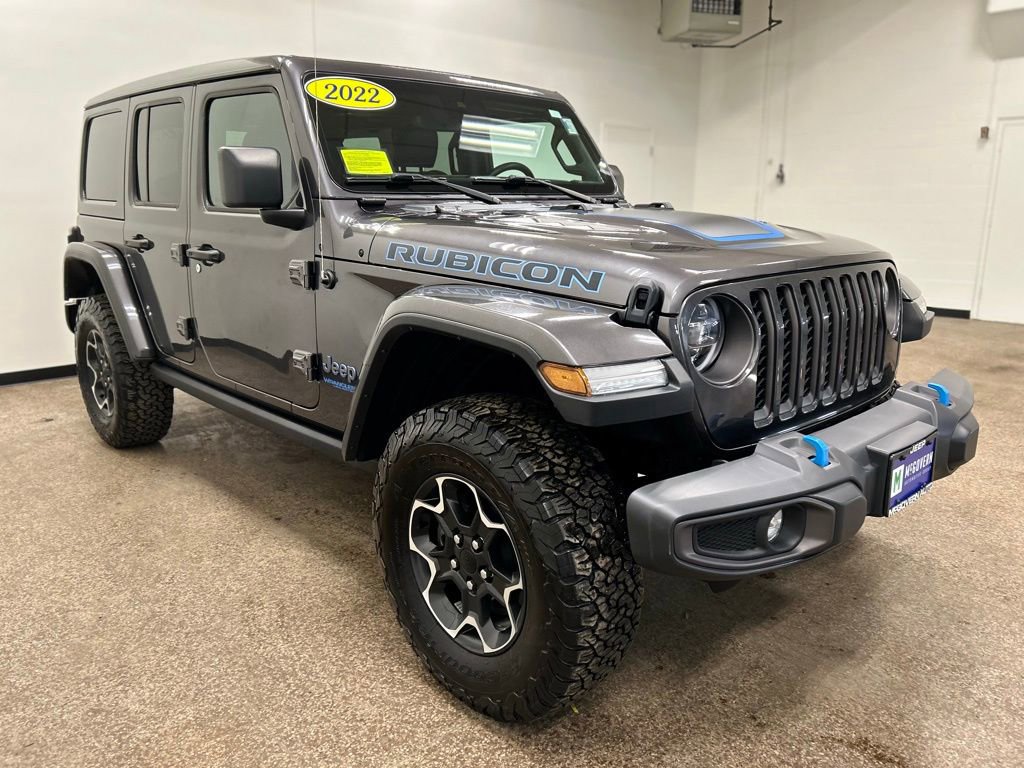 Used 2022 Jeep Wrangler Unlimited Rubicon 4xe w/ Cold Weather Group image 9