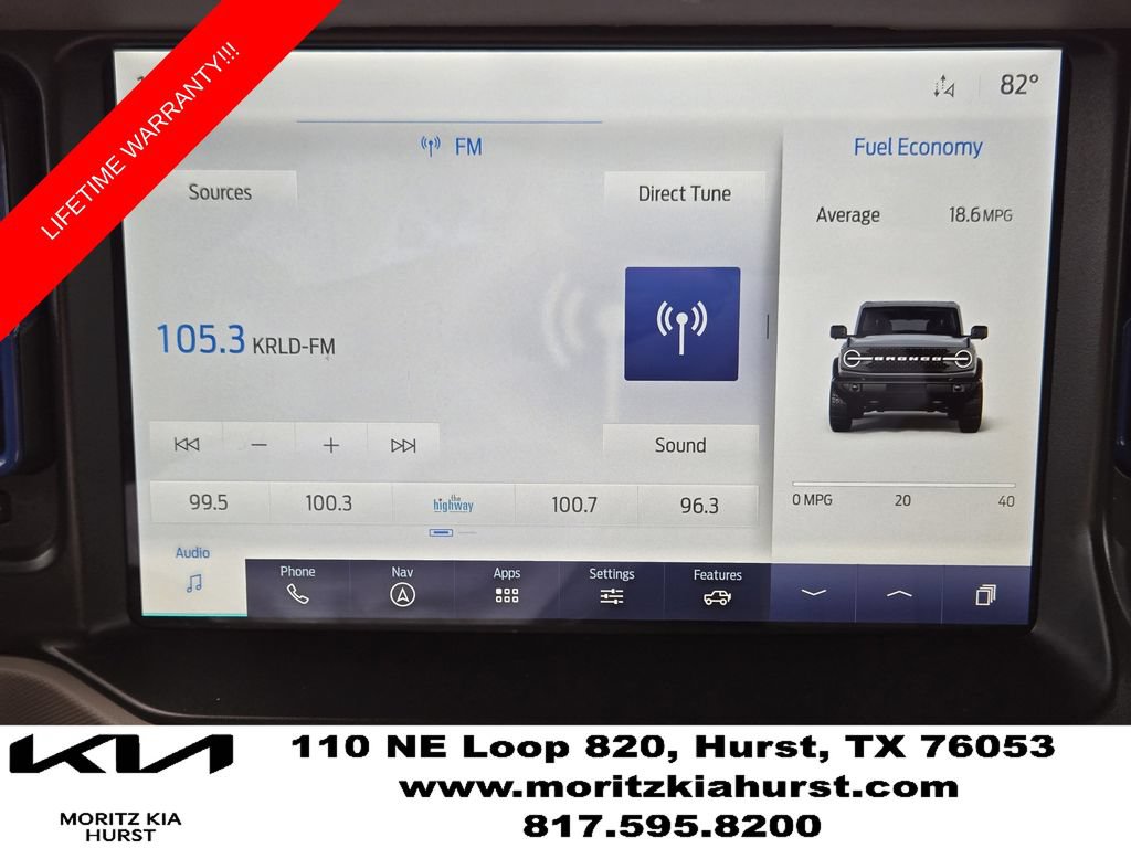 Used 2023 Ford Bronco Wildtrak AWD/4WD image 8