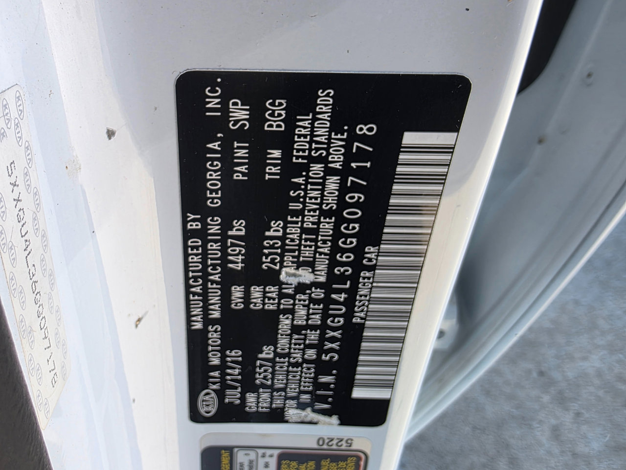 Used 2016 Kia Optima EX image 28