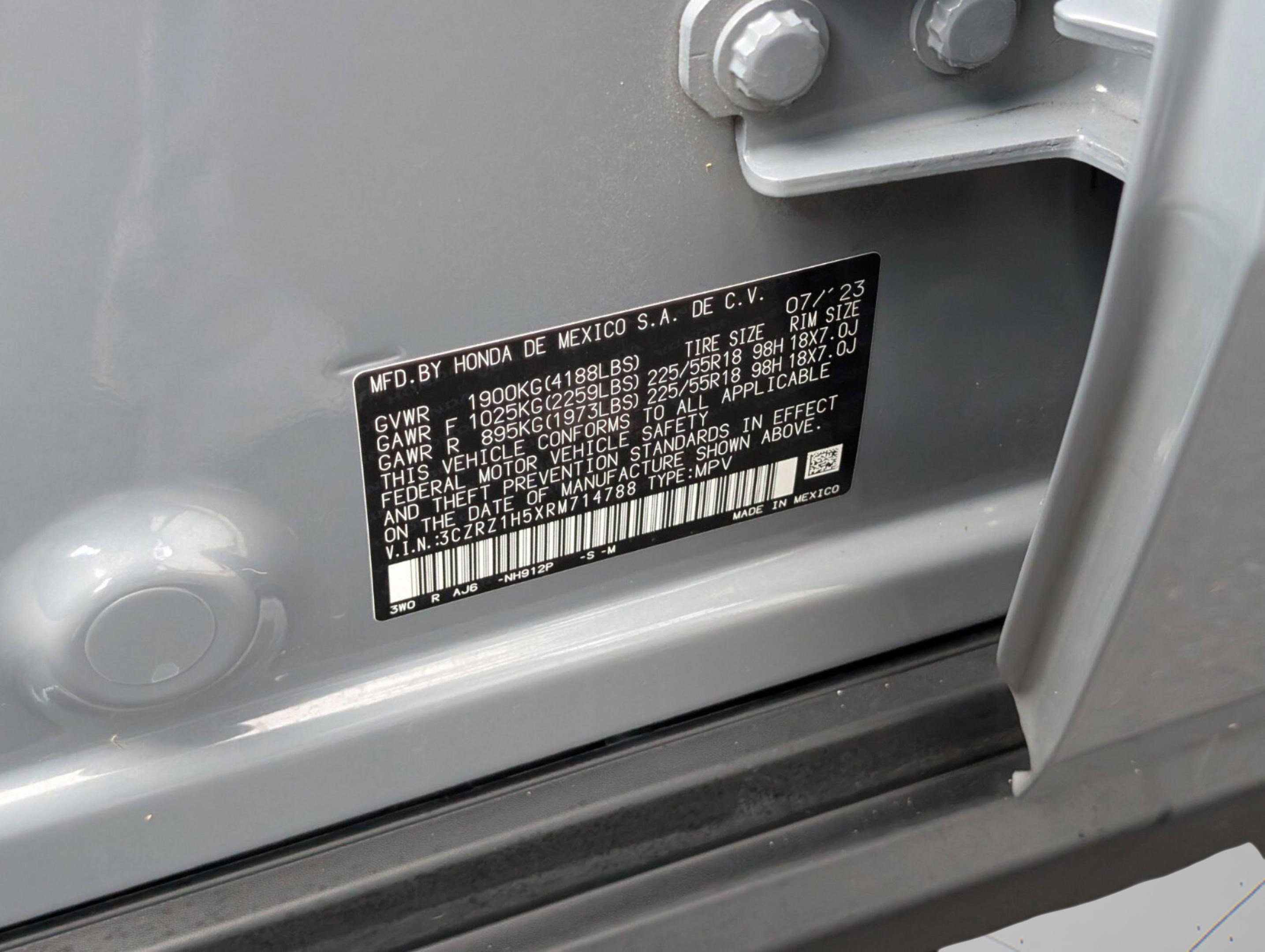 Used 2024 Honda HR-V Sport image 35