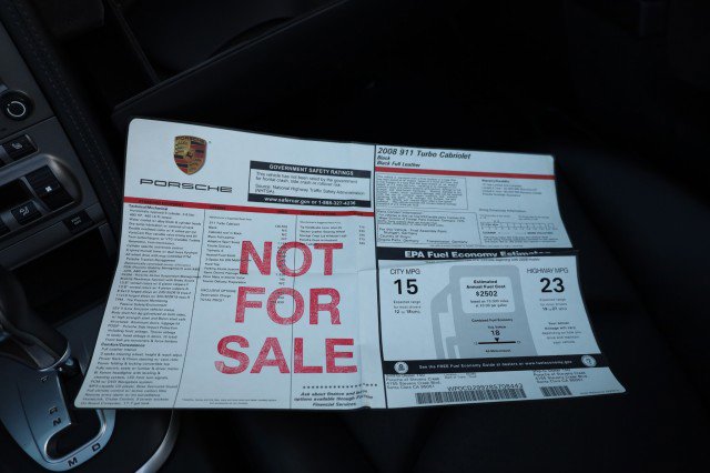 Used 2008 Porsche 911 Turbo AWD/4WD image 48