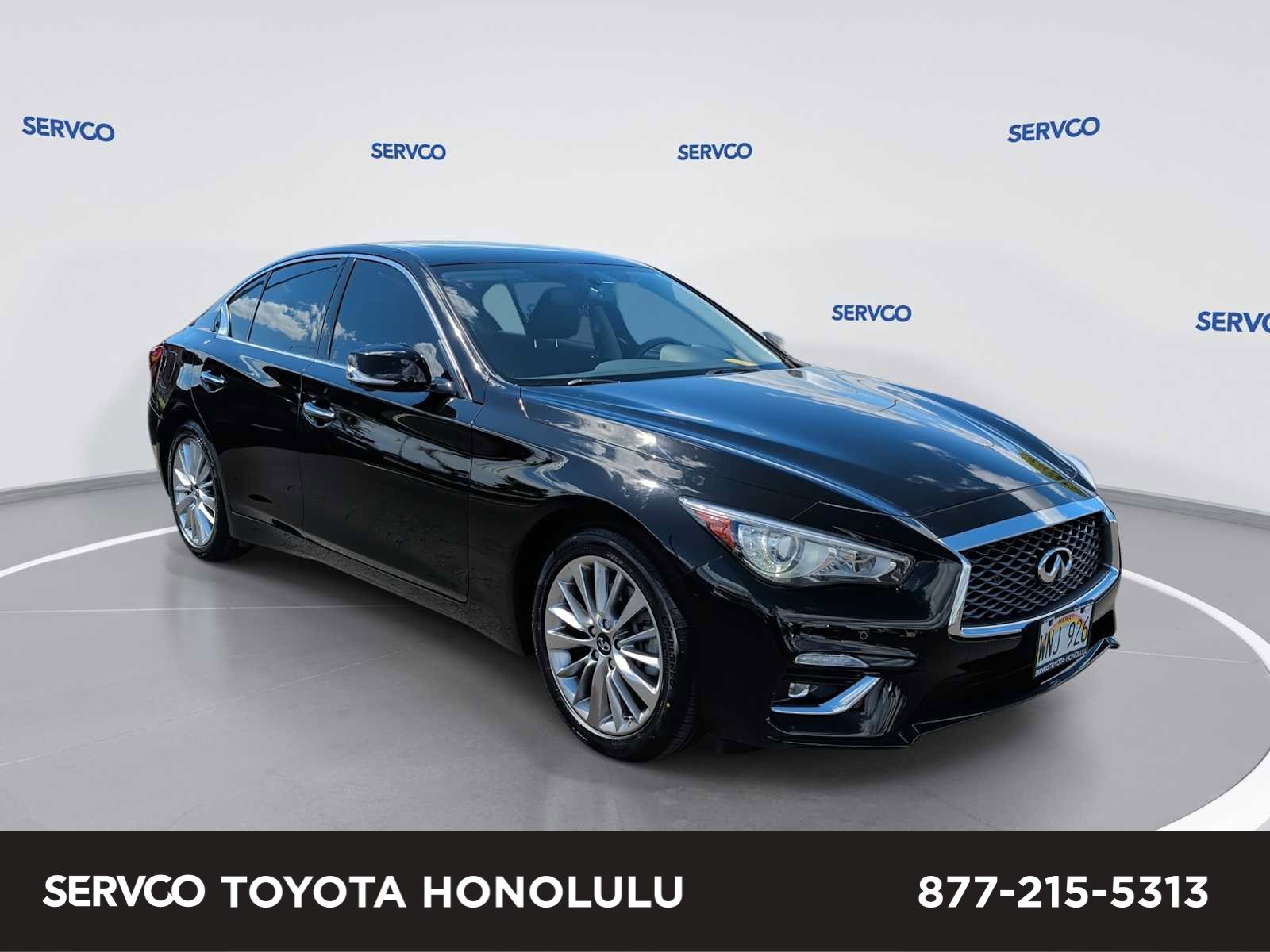 Used 2021 INFINITI Q50 Luxe w/ All Weather Package