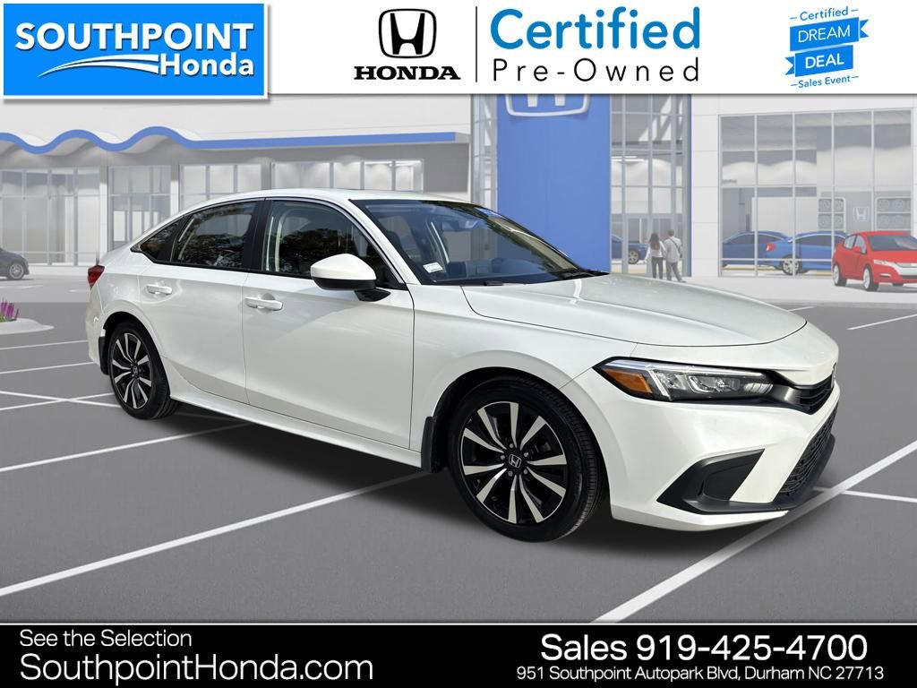 Certified 2022 Honda Civic EX