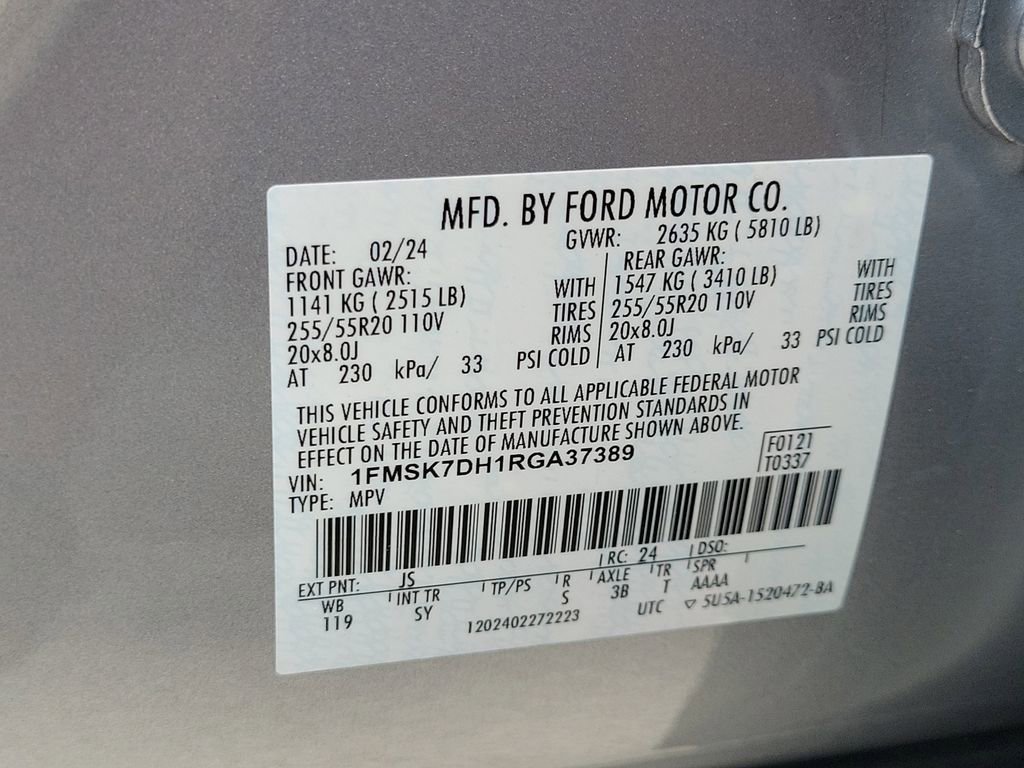 Used 2024 Ford Explorer XLT w/ Equipment Group 202A image 28