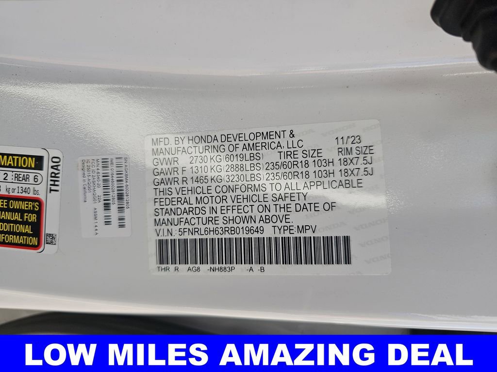Used 2024 Honda Odyssey EX-L image 43