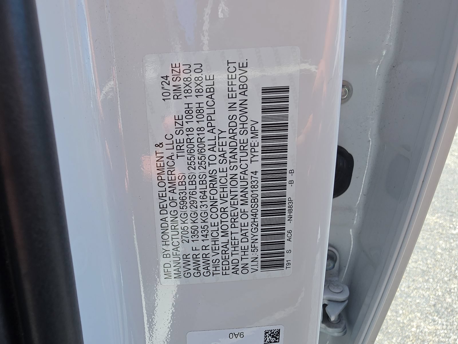 Certified 2025 Honda Pilot EX-L image 31