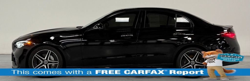 Used 2023 Mercedes-Benz C 300 4MATIC Sedan w/ AMG Line w/ Night Package image 2