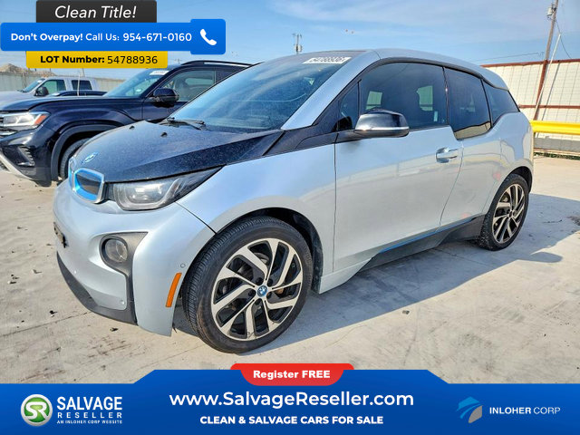 Used 2015 BMW i3 w/ Range Extender RWD image 1