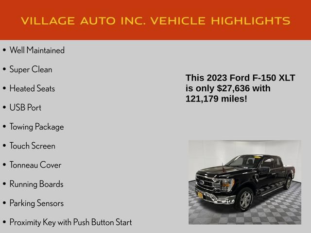 Used 2023 Ford F150 XLT w/ Equipment Group 302A High AWD/4WD image 7