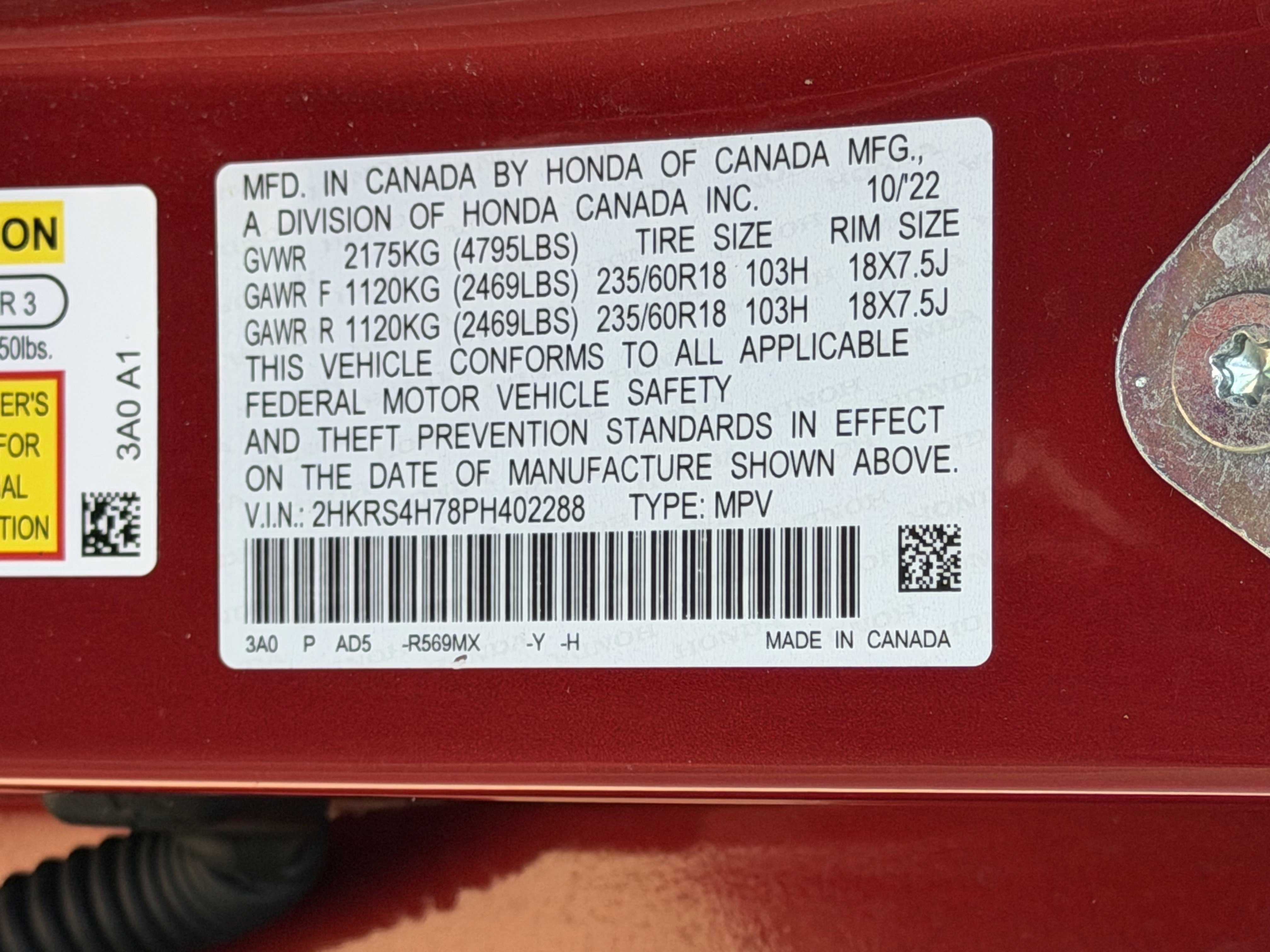 Certified 2023 Honda CR-V EX-L image 24