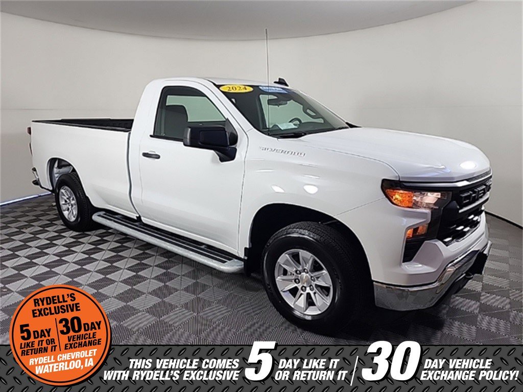 Certified 2024 Chevrolet Silverado 1500 W/T w/ WT Fleet Convenience Package