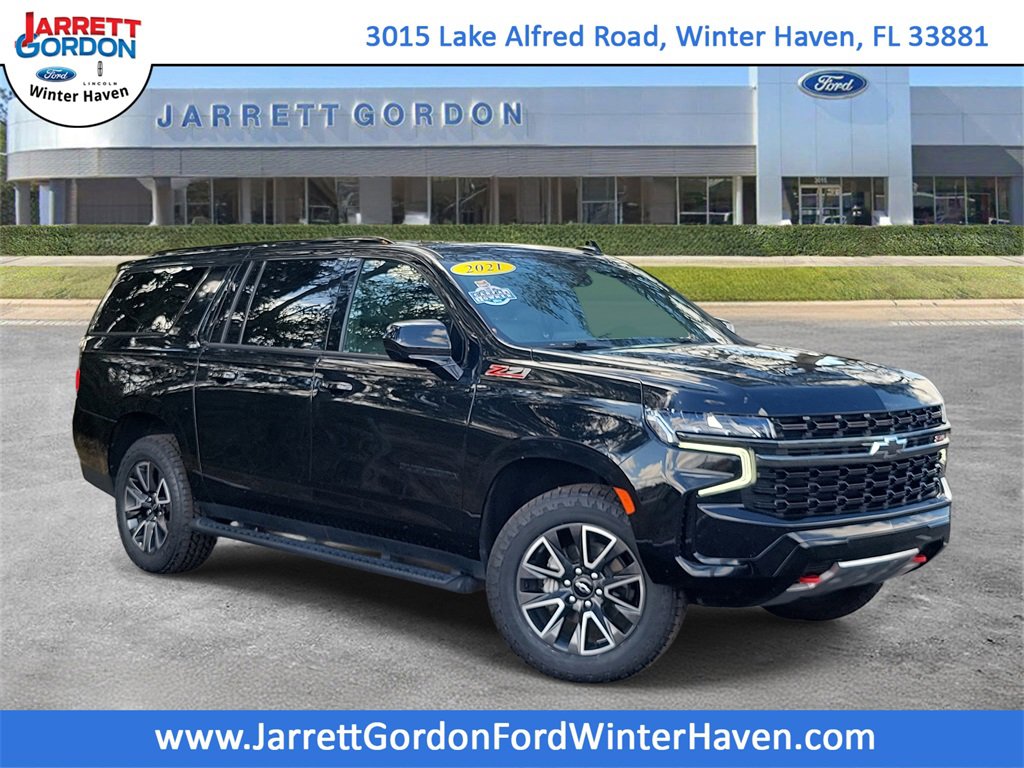 Used 2021 Chevrolet Suburban Z71 w/ Rear Media and Nav Package