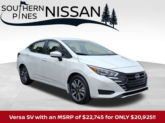 New 2025 Nissan Versa SV w/ Trunk Package