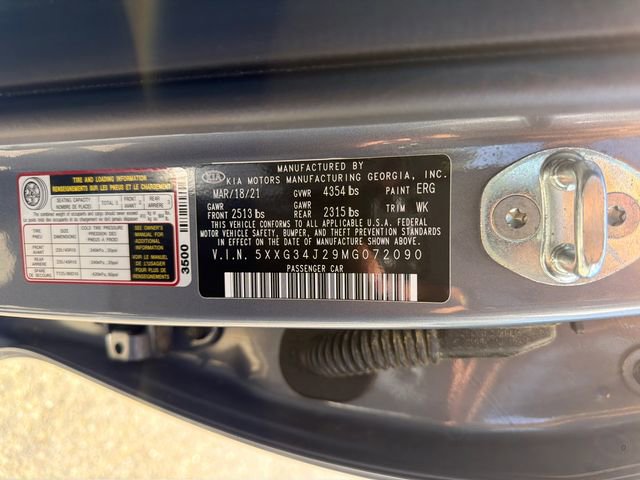 Used 2021 Kia K5 EX w/ EX Premium Package image 32