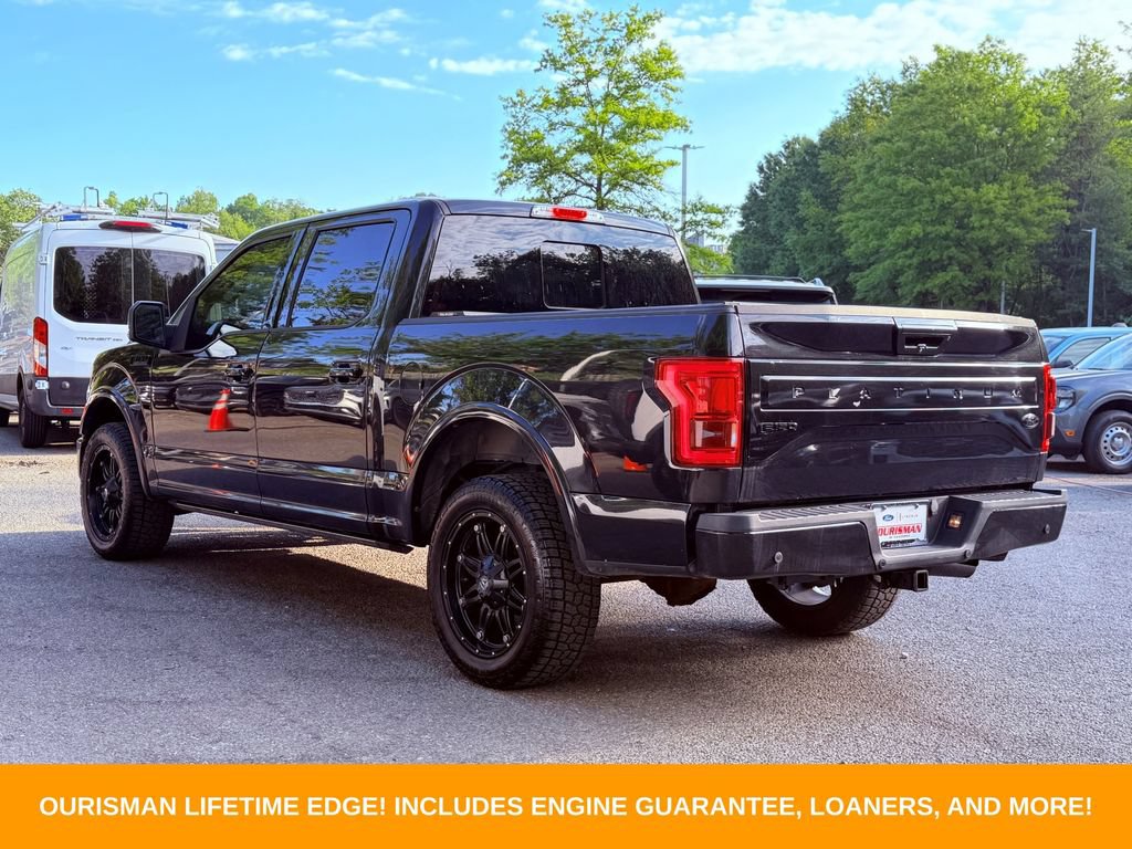 Used 2015 Ford F150 Platinum w/ Equipment Group 701A Luxury AWD/4WD image 4