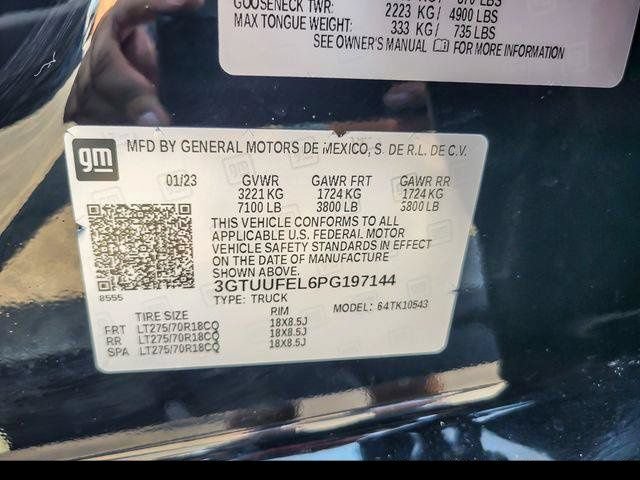 Certified 2023 GMC Sierra 1500 AT4X AWD/4WD image 36