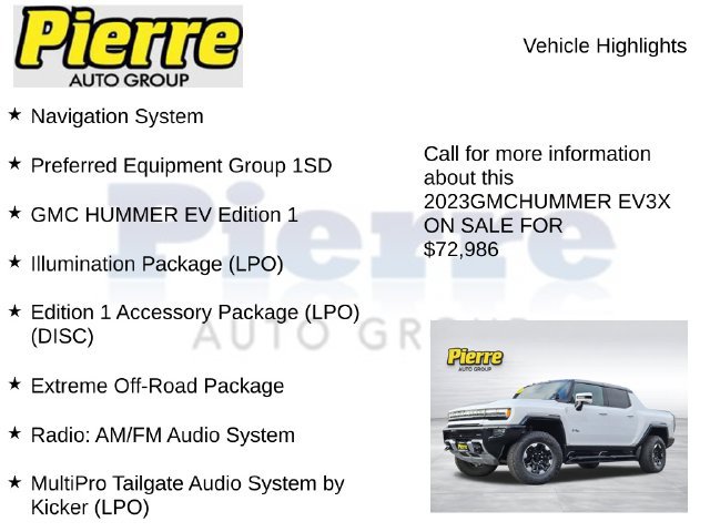 Used 2023 GMC Hummer EV Edition 1 AWD/4WD image 7