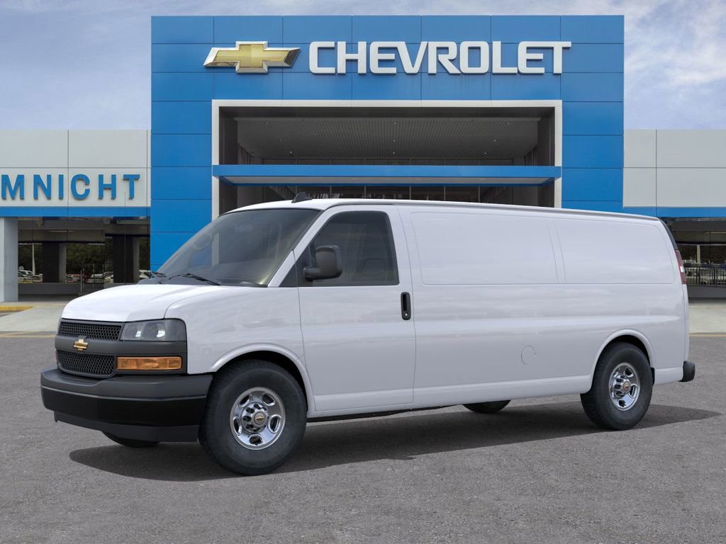 New 2025 Chevrolet Express 2500 Extended w/ Driver Convenience Package RWD image 2