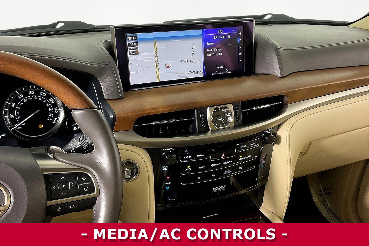 Used 2021 Lexus LX 570 4WD w/ Luxury Package image 9