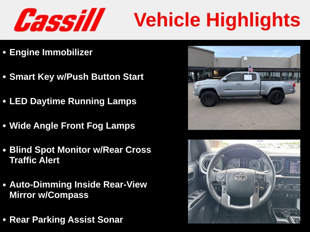 Used 2019 Toyota Tacoma TRD Sport w/ Technology Package AWD/4WD image 14