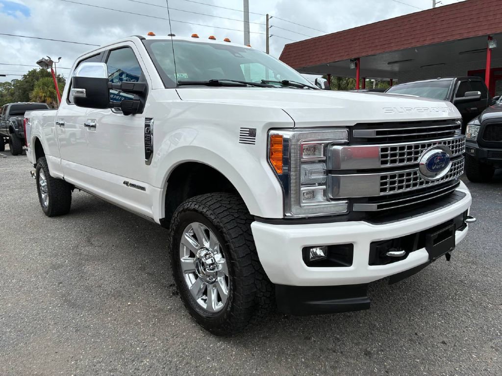 Used 2018 Ford F350 Platinum w/ Platinum Ultimate Package AWD/4WD image 8