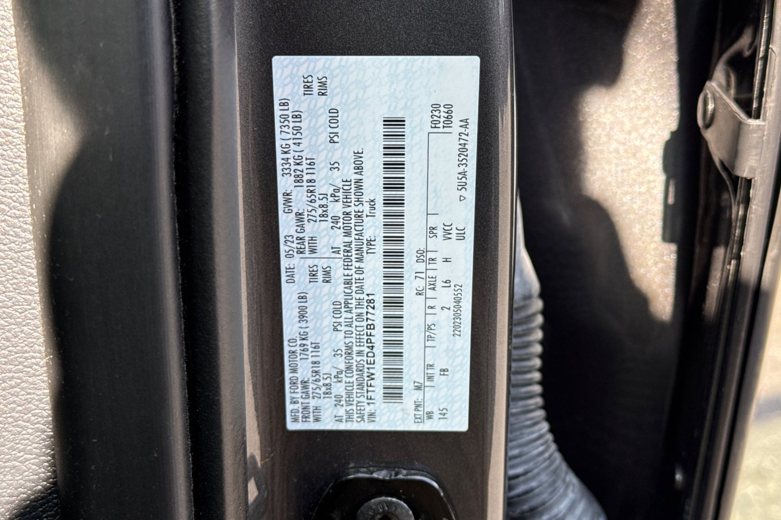Used 2023 Ford F150 XLT w/ Equipment Group 302A High AWD/4WD image 29