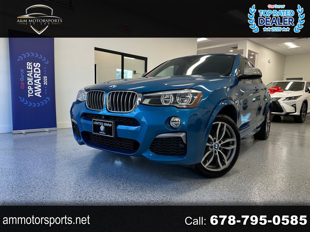 Used 2017 BMW X4 M40i AWD/4WD image 1