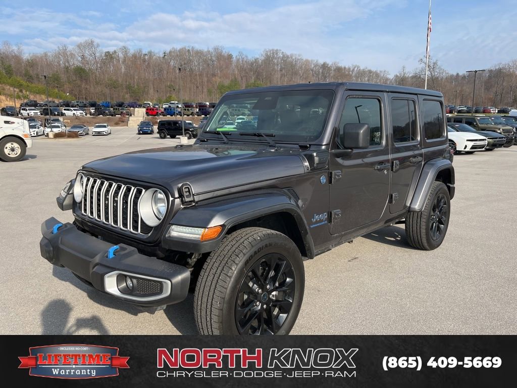 Used 2025 Jeep Wrangler Sahara 4xe w/ Safety Group image 1