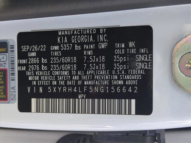 Used 2022 Kia Sorento EX image 25