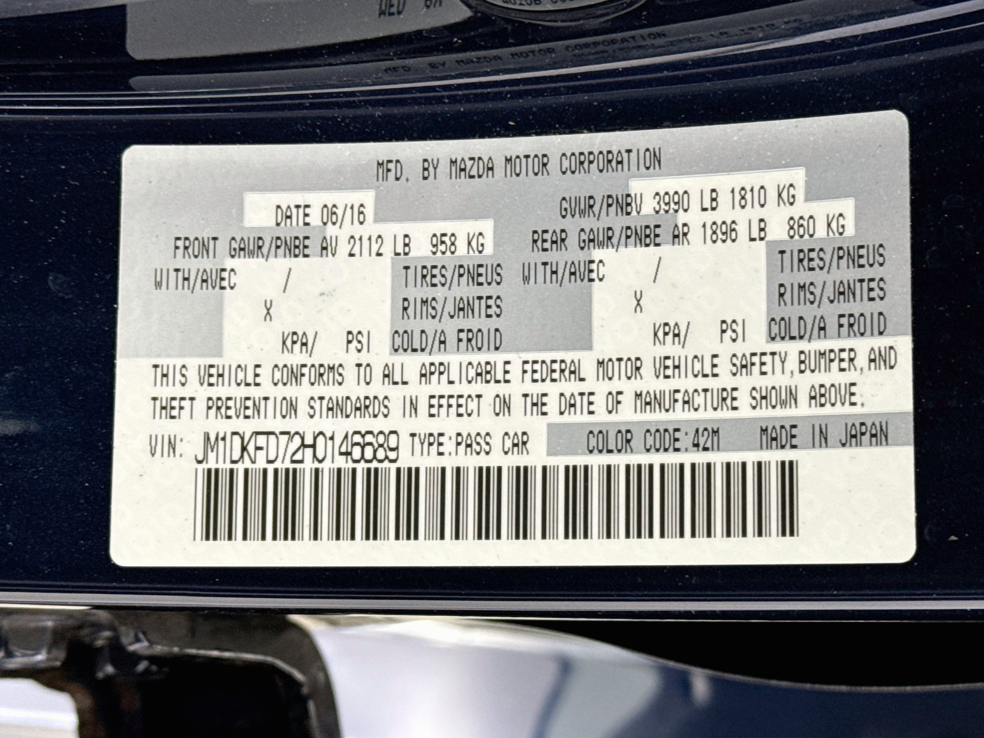 Used 2017 MAZDA CX-3 Grand Touring AWD/4WD image 34