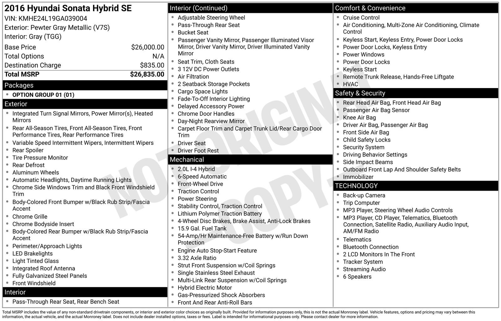 Used 2016 Hyundai Sonata SE image 6