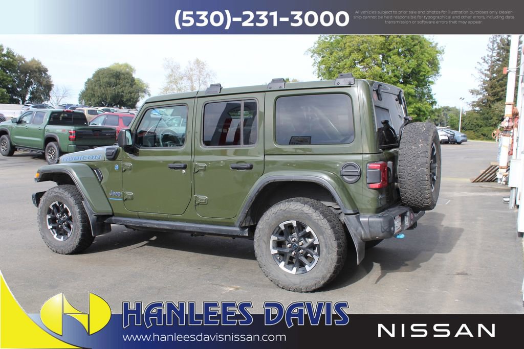 Used 2024 Jeep Wrangler Unlimited Rubicon 4xe image 3