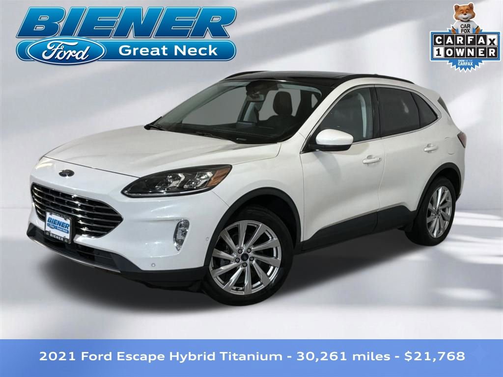 Certified 2021 Ford Escape Titanium w/ Titanium Elite Package